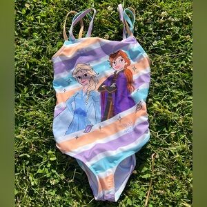 Frozen Anna & Elsa Girls Swimsuit